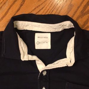 Billy Reid Men's Long Sleeve Polo